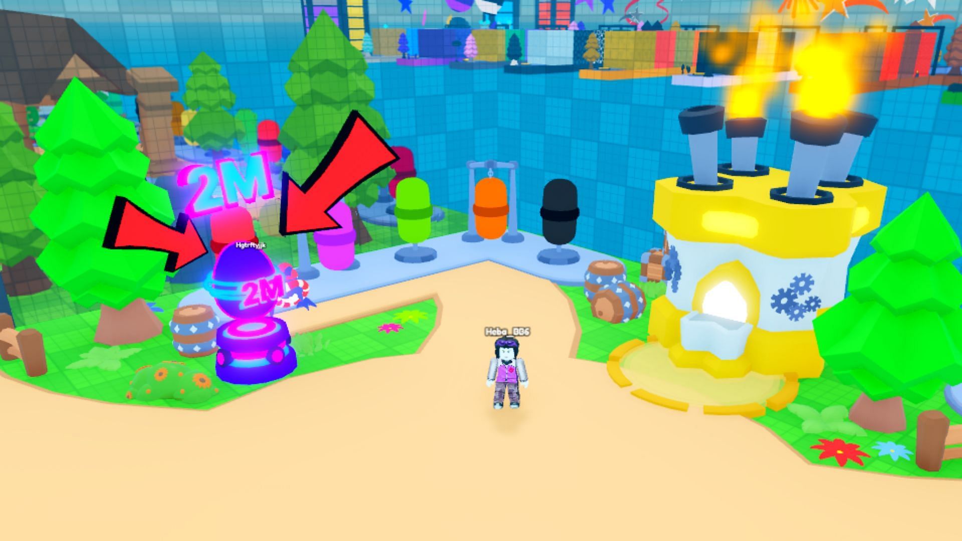 There are multiple active codes in Head Punch Simulator (Image via Roblox)